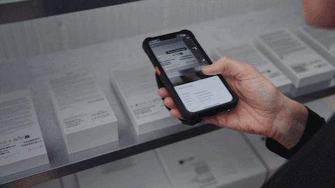 Smart Label Capture Workflow