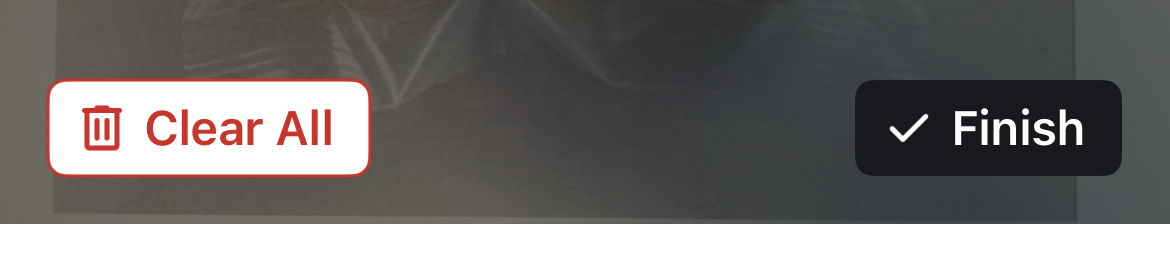 Button text in English