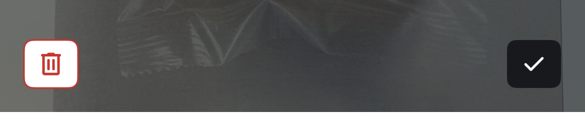 Buttons with no text