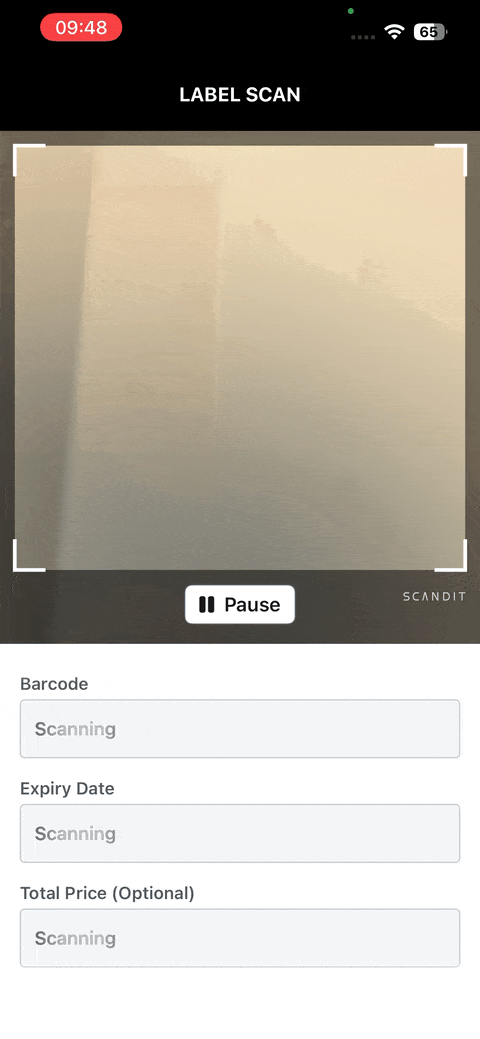 Optional fields do not block finishing