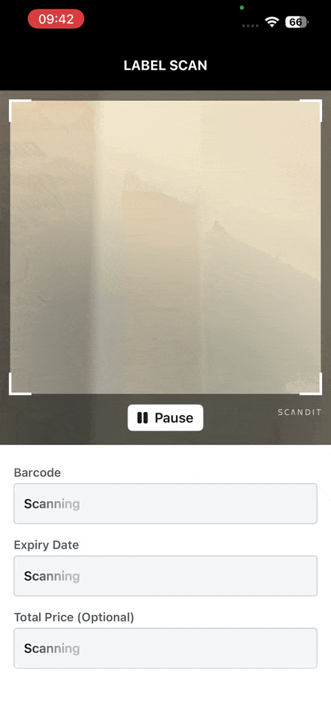Required fields must be captured to finish